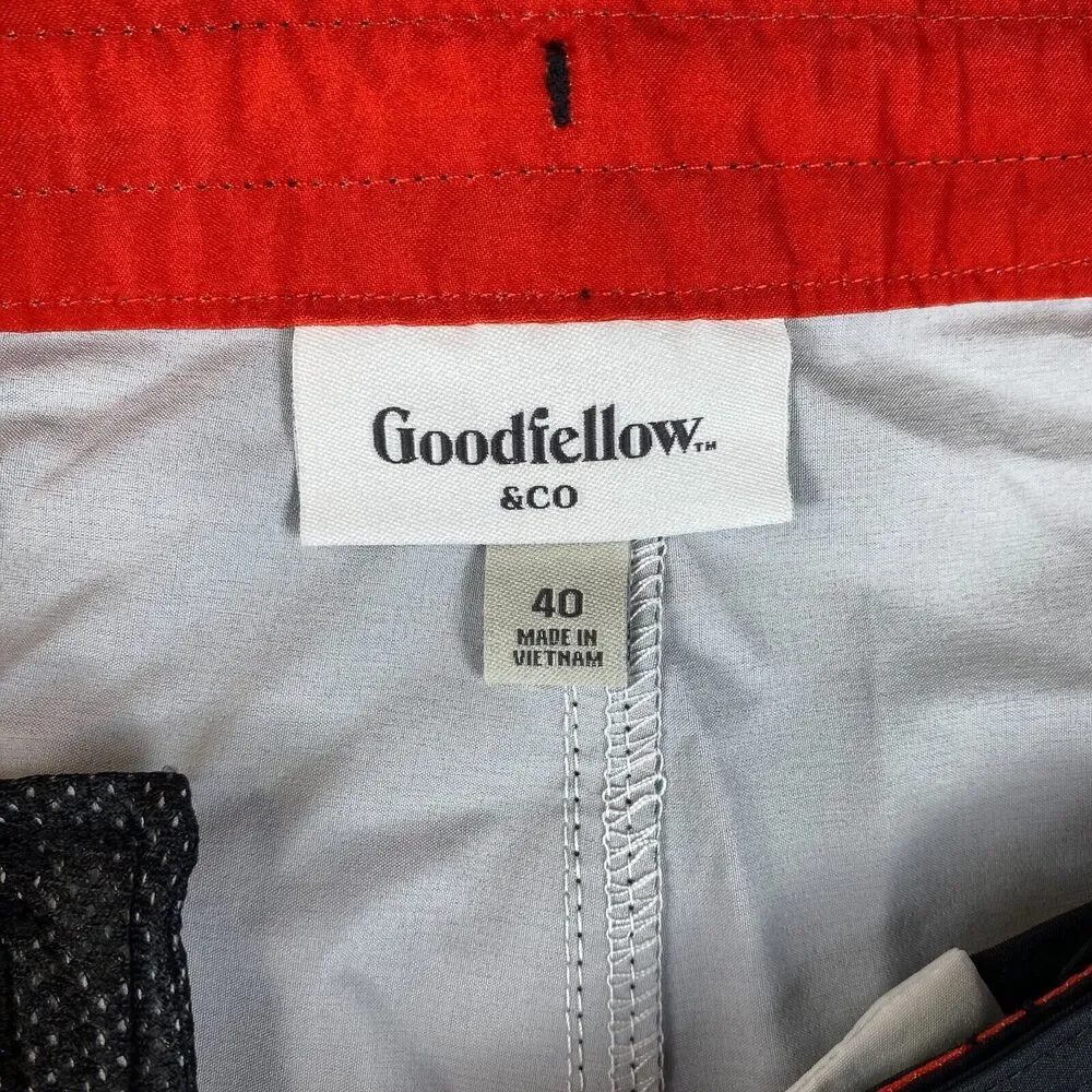 Goodfellow & Co Board Shorts Men‎ 40 Graves Striped 10
